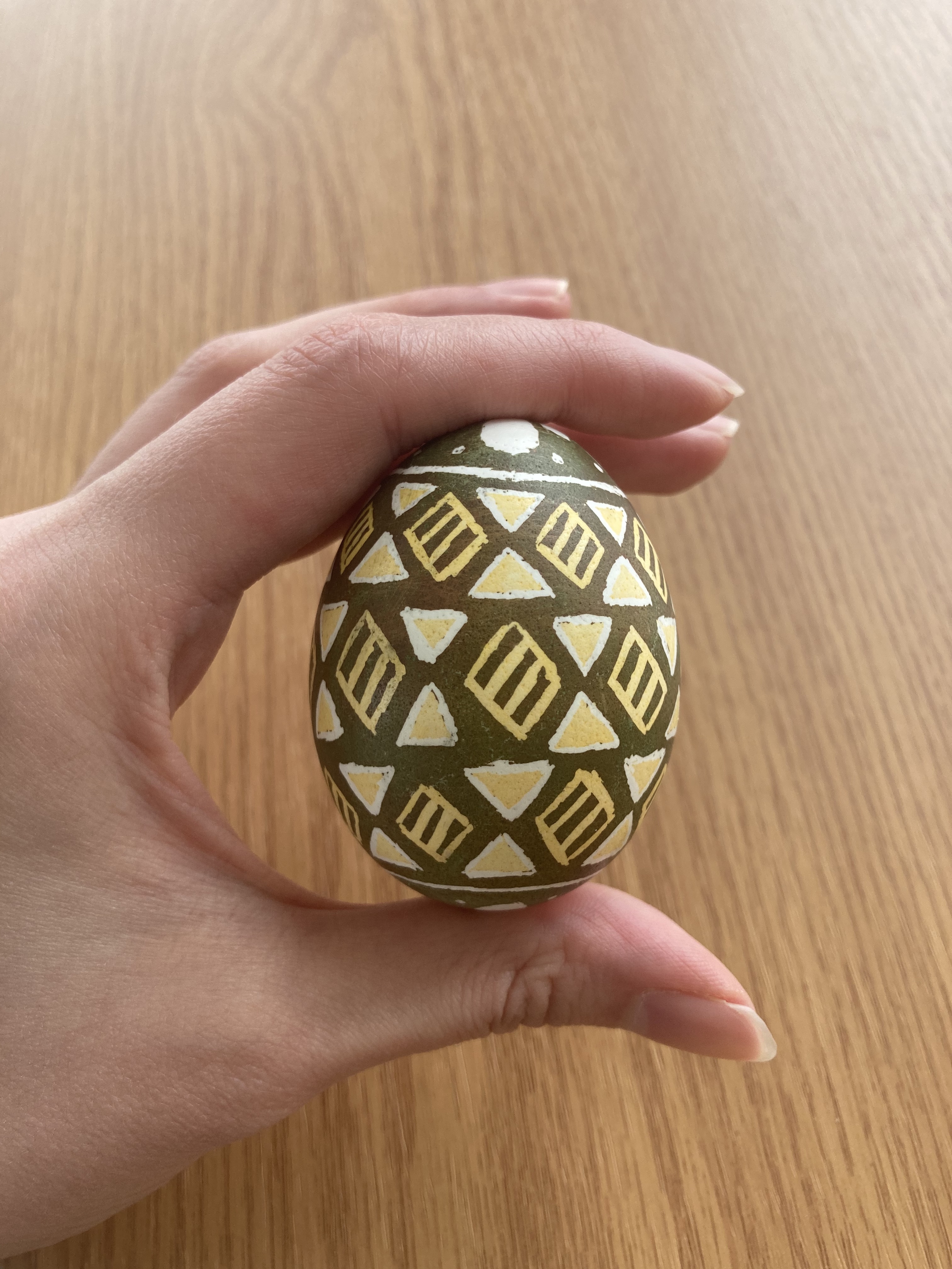 Triangles pysanka - photo 1 Triangles pysanka - photo 1